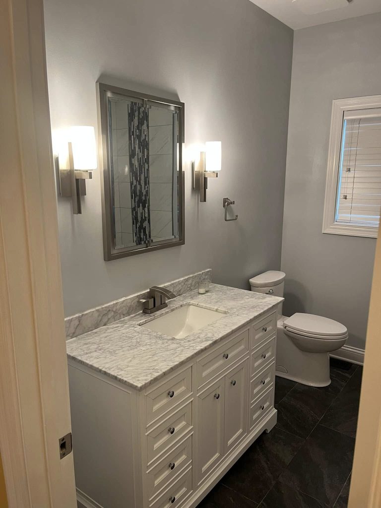 Bathroom renovation