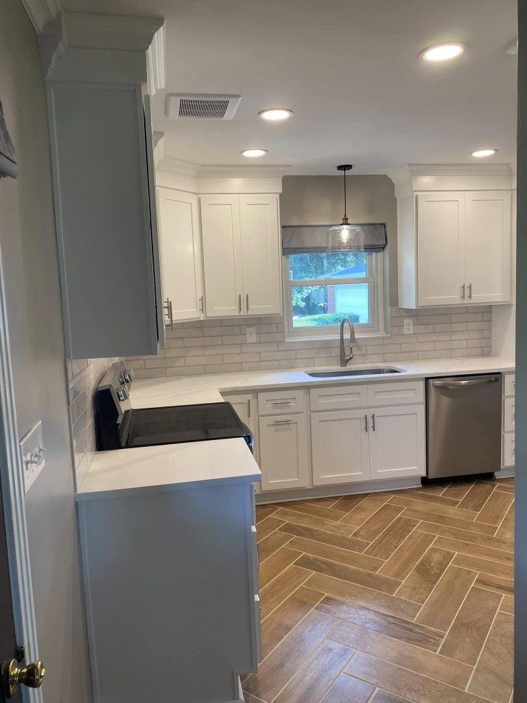 Detailed kitchen renovation completed by R&J Mills Remodeling